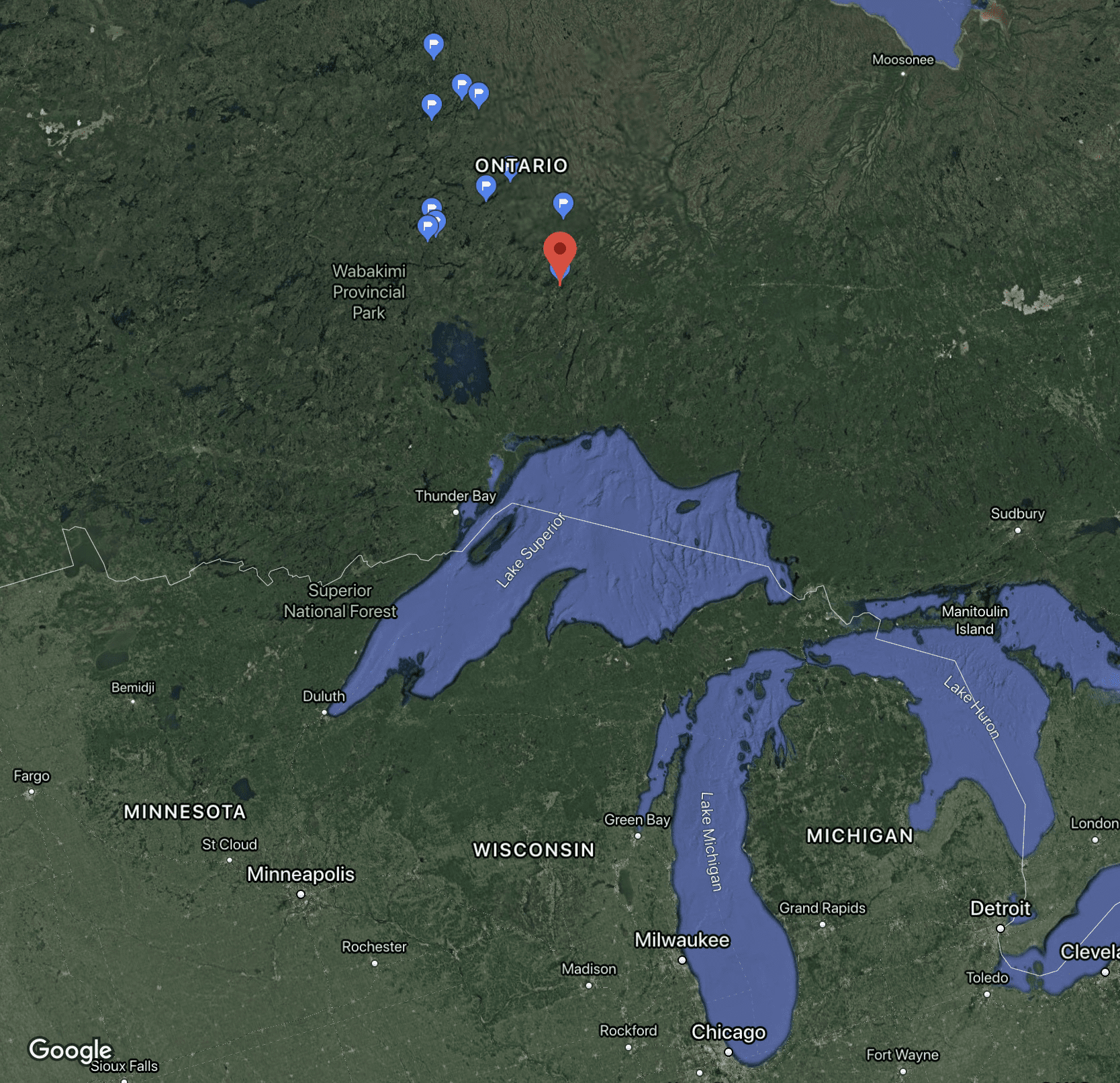Our location within Ontario.