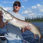 Man holding a pike