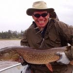 Man holding a pike