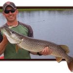 Man holding a pike