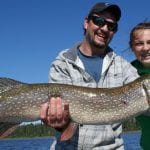 Man holding a pike