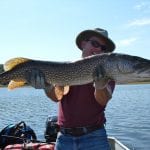 Man holding a pike