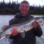 Man holding a pike