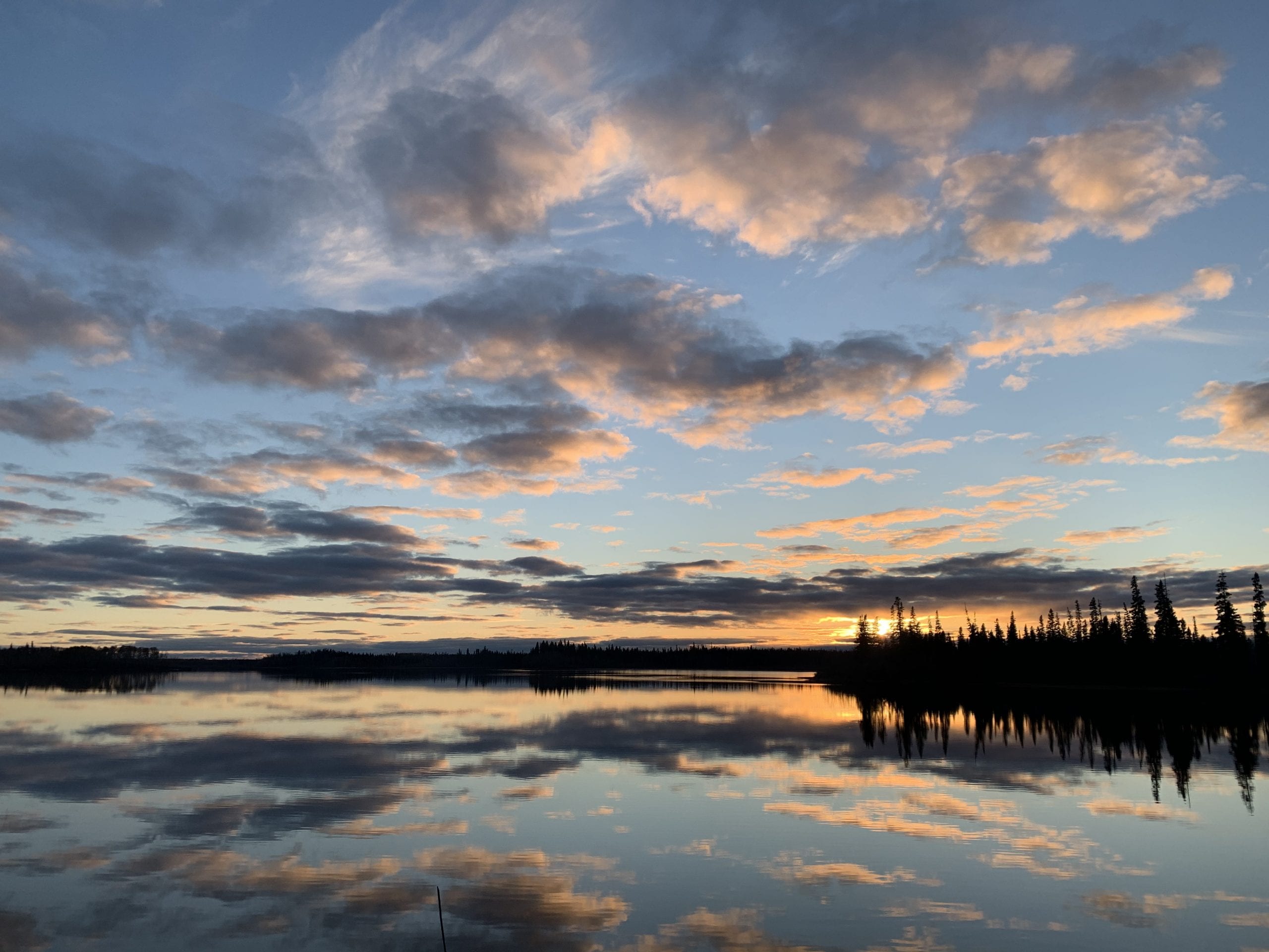 Fishing in Nakina, Ontario