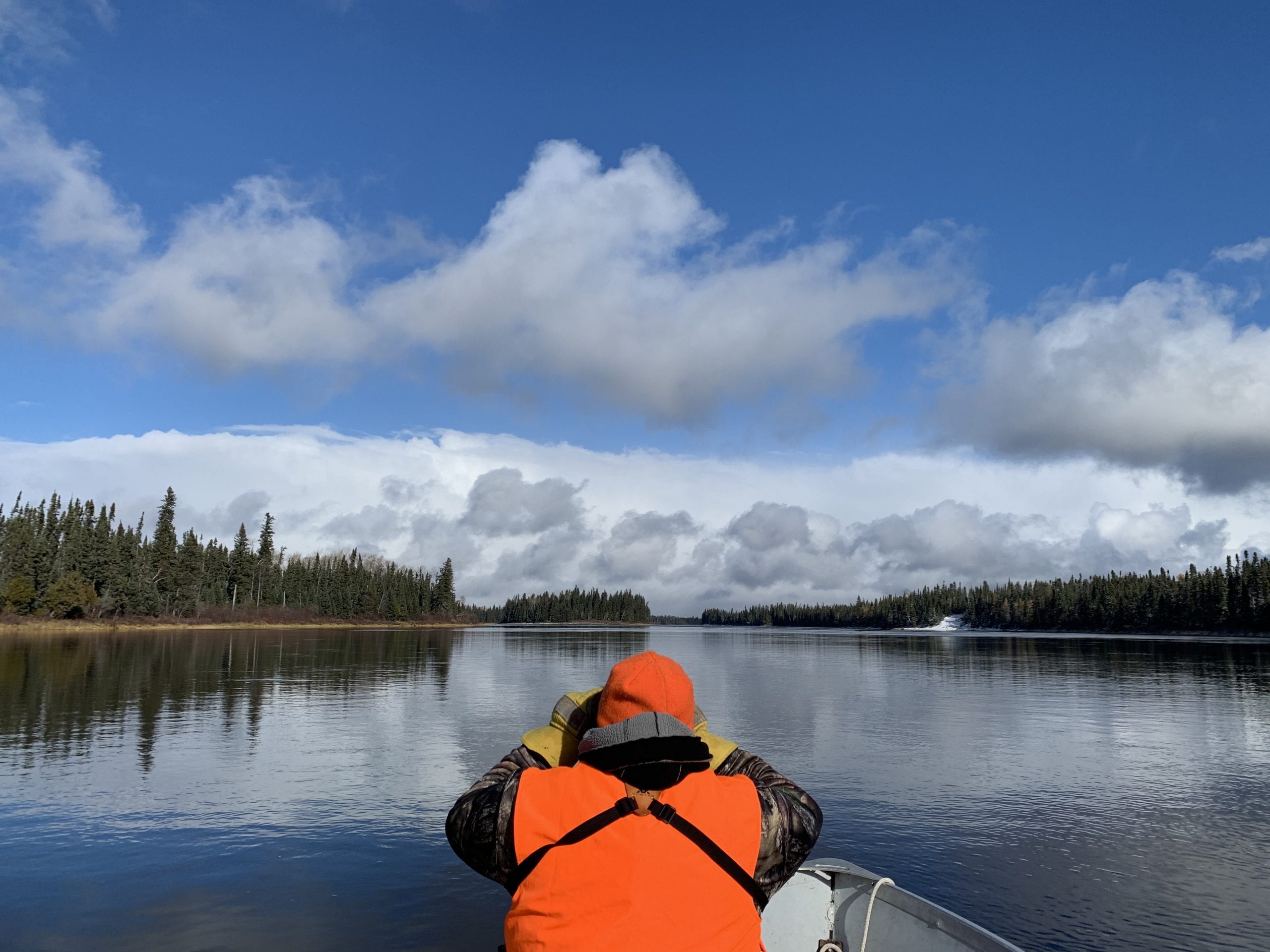 Fishing in Nakina, Ontario